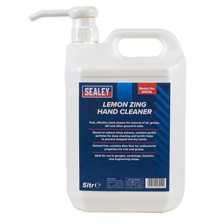 Sealey SHC5L Lemon Zing Hand Cleaner 5L - additional view 2