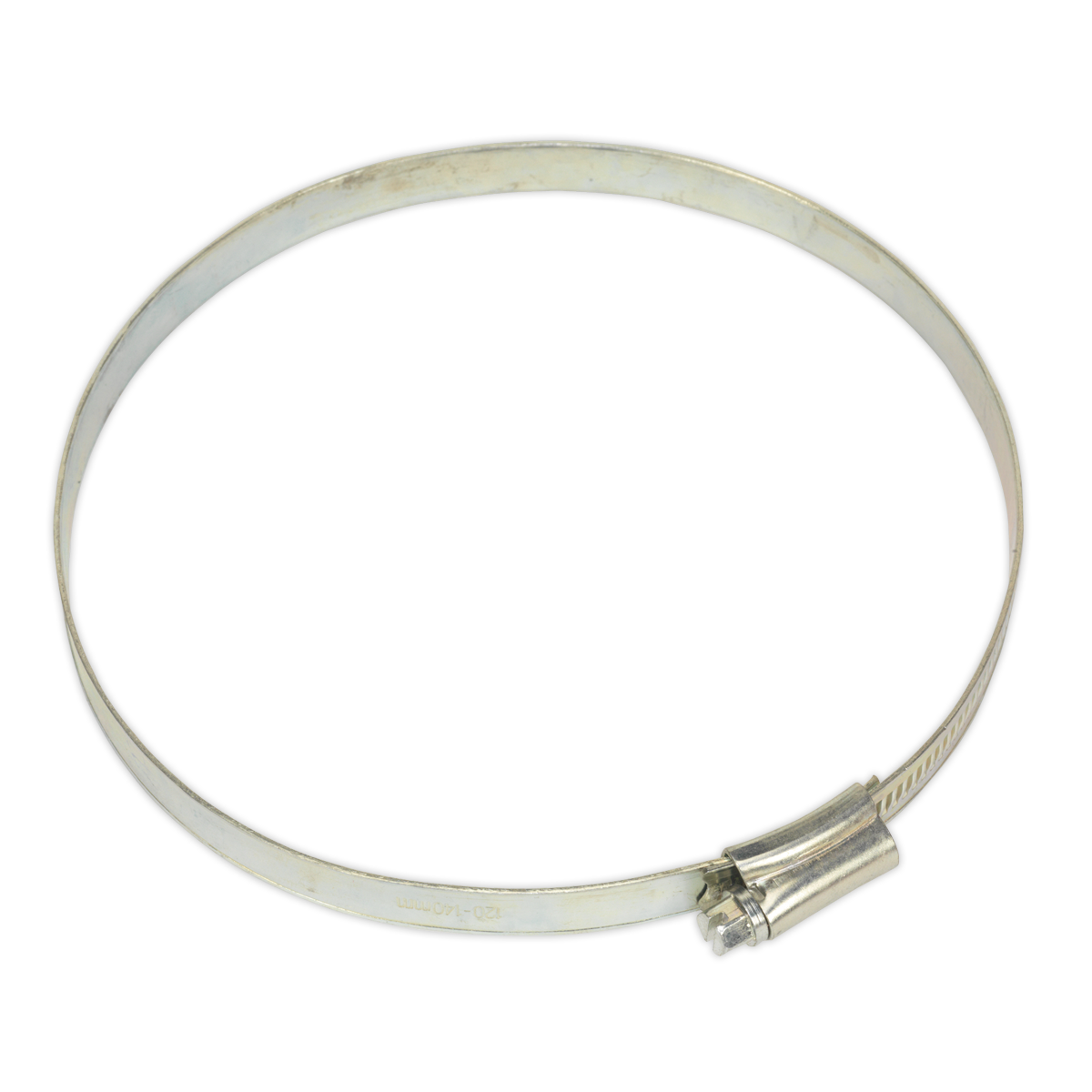 Sealey SHC6 Zinc Plated Hose Clip 120-140mm - Pack of 10