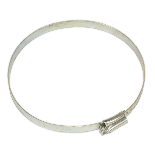 Sealey SHC6 Zinc Plated Hose Clip 120-140mm - Pack of 10