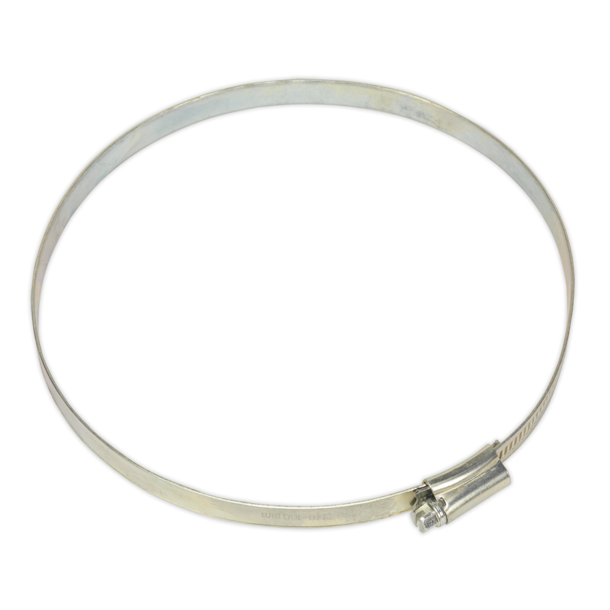 Sealey SHC7 Zinc Plated Hose Clip 140-160mm - Pack of 10
