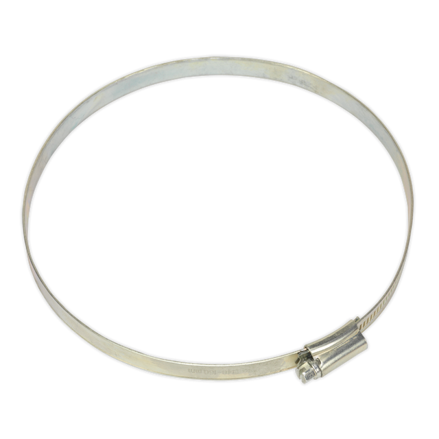 Sealey SHC7 Zinc Plated Hose Clip 140-160mm - Pack of 10