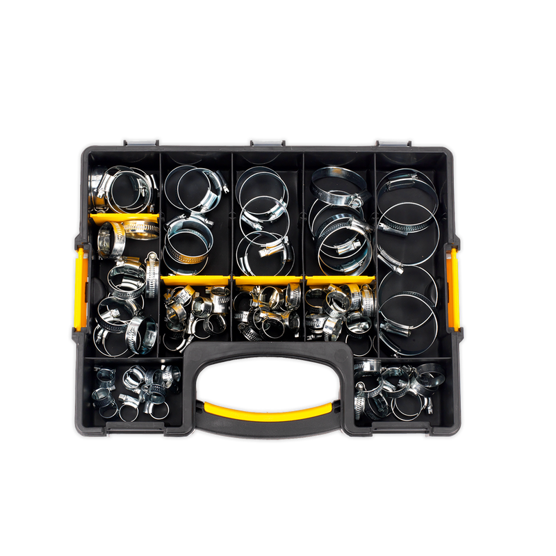 Sealey SHC85AC Hose Clip Assortment 8-57mm 85pc - additional view 2
