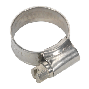 Sealey SHCSS00 Stainless Steel Hose Clip 16-22mm - Pack of 10