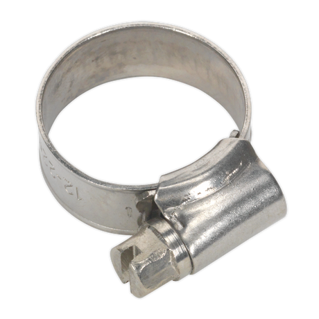 Sealey SHCSS00 Stainless Steel Hose Clip 16-22mm - Pack of 10