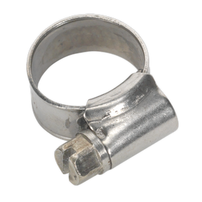 Sealey SHCSS000 Stainless Steel Hose Clip 10-16mm - Pack of 10