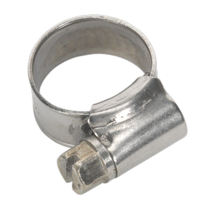 Sealey SHCSS000 Stainless Steel Hose Clip 10-16mm - Pack of 10