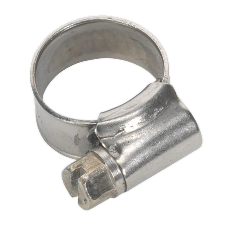 Sealey SHCSS000 Stainless Steel Hose Clip 10-16mm - Pack of 10