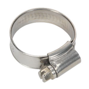 Sealey SHCSS0X Stainless Steel Hose Clip 22-32mm - Pack of 10
