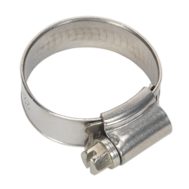 Sealey SHCSS0X Stainless Steel Hose Clip 22-32mm - Pack of 10