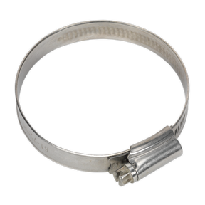 Sealey SHCSS2 Stainless Steel Hose Clip 51-70mm - Pack of 10