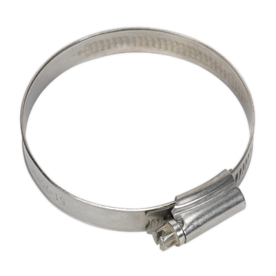 Sealey SHCSS2 Stainless Steel Hose Clip 51-70mm - Pack of 10