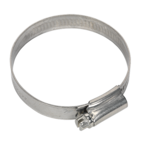 Sealey SHCSS2A Stainless Steel Hose Clip 44-64mm - Pack of 10
