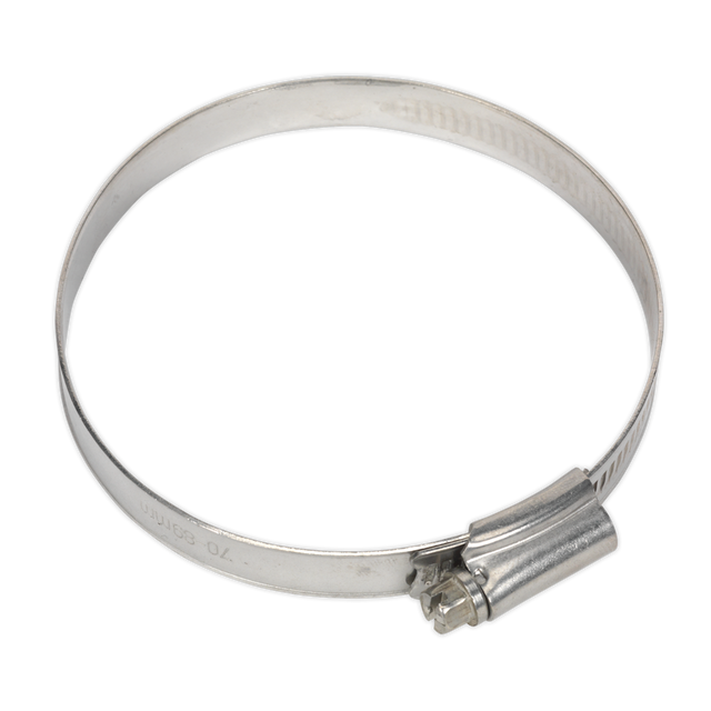 Sealey SHCSS3X Stainless Steel Hose Clip 70-89mm - Pack of 5