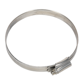 Sealey SHCSS4 Stainless Steel Hose Clip 80-100mm - Pack of 5
