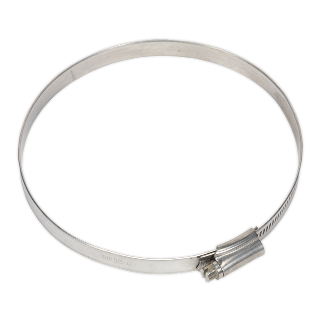 Sealey SHCSS5 Stainless Steel Hose Clip 110-130mm - Pack of 5