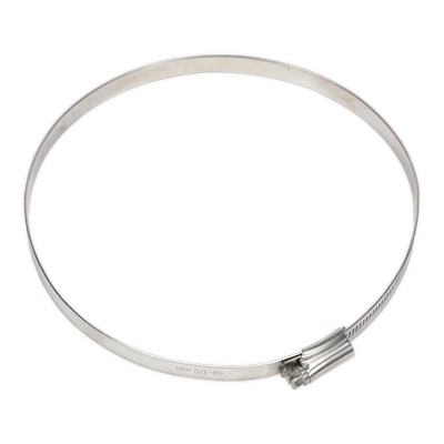 Sealey SHCSS7 Stainless Steel Hose Clip 150-170mm - Pack of 5