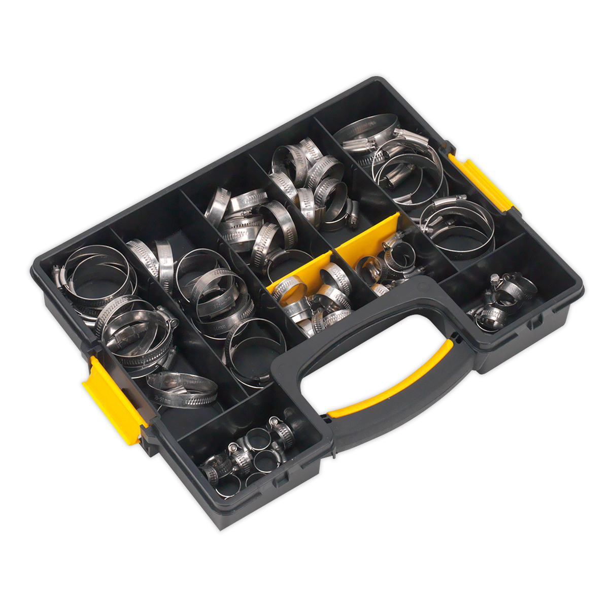 Sealey SHCSS90AC Stainless Steel Hose Clip Assortment 10-57mm 90pc - additional view 3