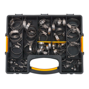 Sealey SHCSS90AC Stainless Steel Hose Clip Assortment 10-57mm 90pc - additional view 6