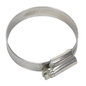 Sealey SHCSSM Stainless Steel Hose Clip 38-57mm - Pack of 10