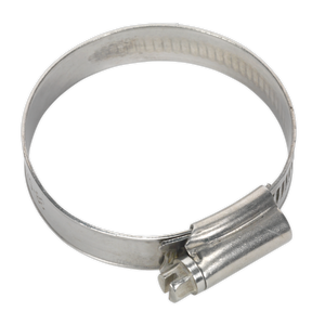 Sealey SHCSSM Stainless Steel Hose Clip 38-57mm - Pack of 10