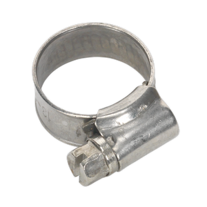 Sealey SHCSSM00 Stainless Steel Hose Clip 13-19mm - Pack of 10