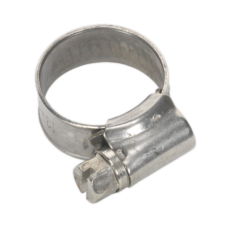 Sealey SHCSSM00 Stainless Steel Hose Clip 13-19mm - Pack of 10