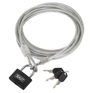 Sealey SHGCL3 Motorcycle Cable Lock 3m - additional view 8