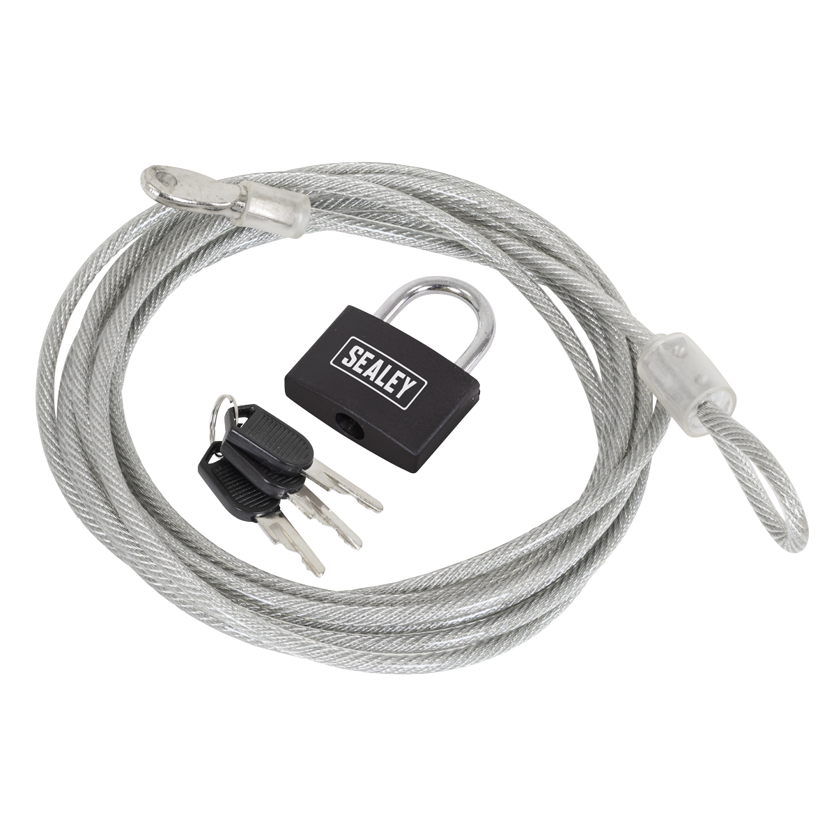 Sealey SHGCL3 Motorcycle Cable Lock 3m - additional view 10