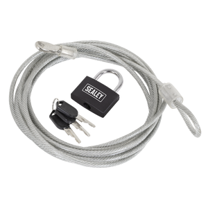 Sealey SHGCL3 Motorcycle Cable Lock 3m - additional view 10