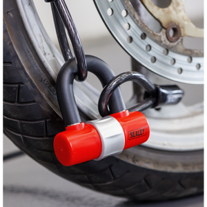 Sealey SHGCL5 Motorcycle Cable Lock 10mm x 5m - additional view 7