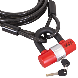 Sealey SHGCL5 Motorcycle Cable Lock 10mm x 5m - additional view 5