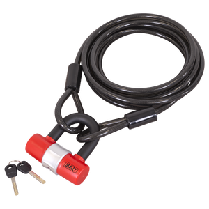 Sealey SHGCL5 Motorcycle Cable Lock 10mm x 5m - additional view 2