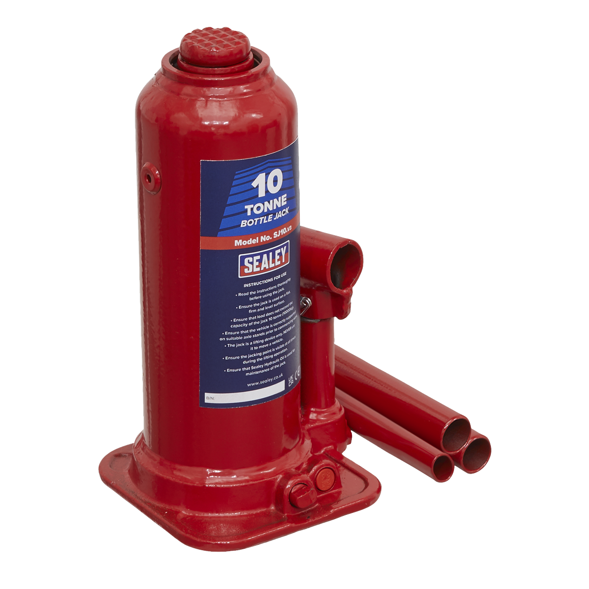 Sealey SJ10 Bottle Jack 10 Tonne - additional view 5
