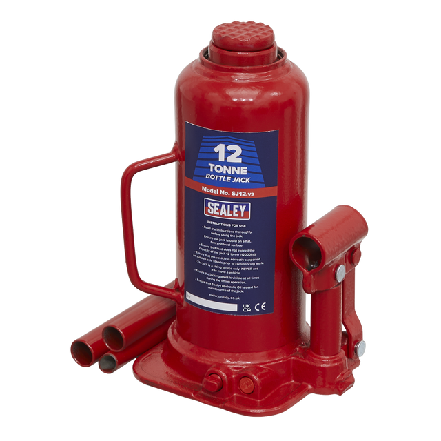 Sealey SJ12 Bottle Jack 12 Tonne