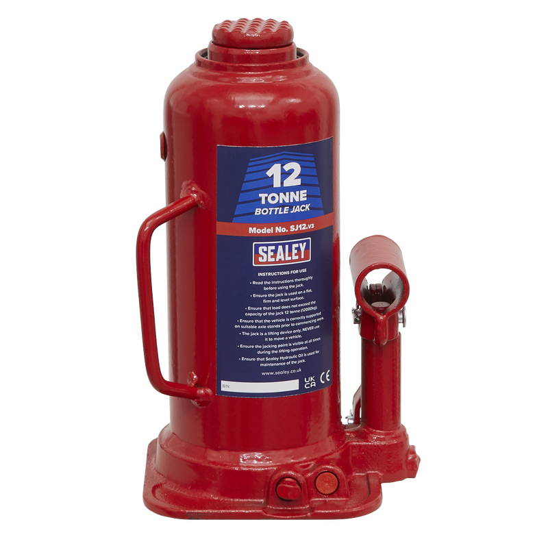 Sealey SJ12 Bottle Jack 12 Tonne - additional view 7
