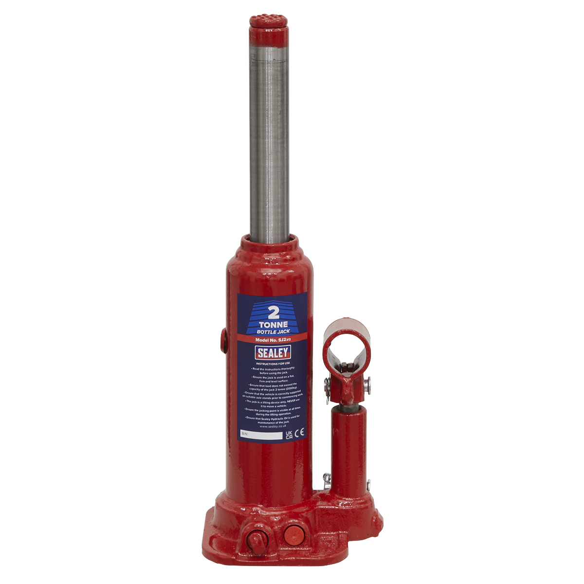 Sealey SJ2 Bottle Jack 2 Tonne - additional view 5