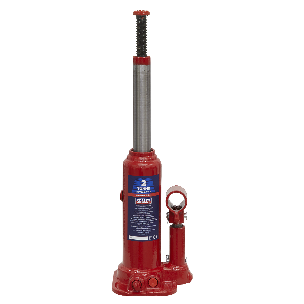 Sealey SJ2 Bottle Jack 2 Tonne - additional view 7