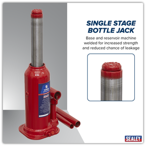 Sealey SJ5 Bottle Jack 5 Tonne - additional view 11