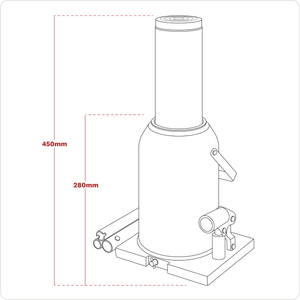 Sealey SJ50 Bottle Jack 50 Tonne - additional view 9