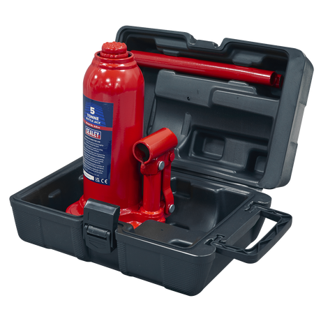 Sealey SJ5BMC Bottle Jack 5 Tonne with Storage Case - additional view 2