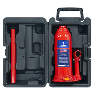 Sealey SJ5BMC Bottle Jack 5 Tonne with Storage Case - additional view 3