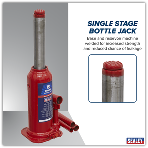 Sealey SJ8 Bottle Jack 8 Tonne - additional view 10