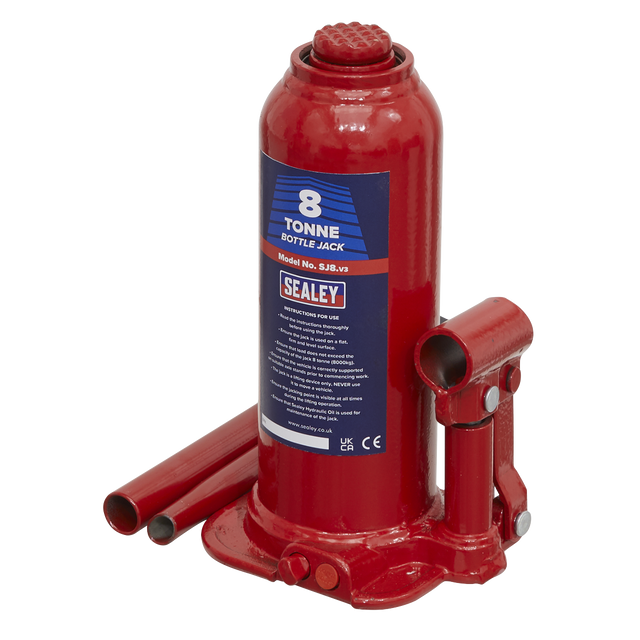 Sealey SJ8 Bottle Jack 8 Tonne