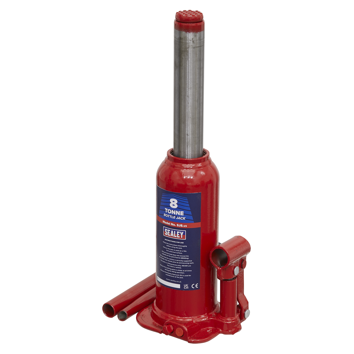 Sealey SJ8 Bottle Jack 8 Tonne - additional view 3