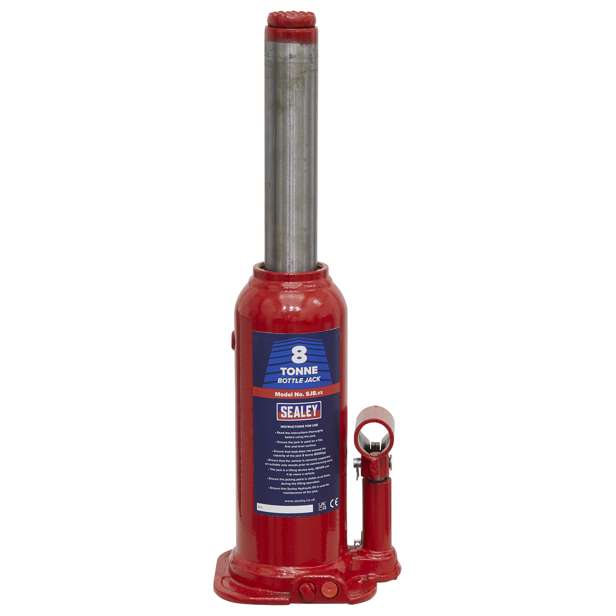 Sealey SJ8 Bottle Jack 8 Tonne - additional view 4