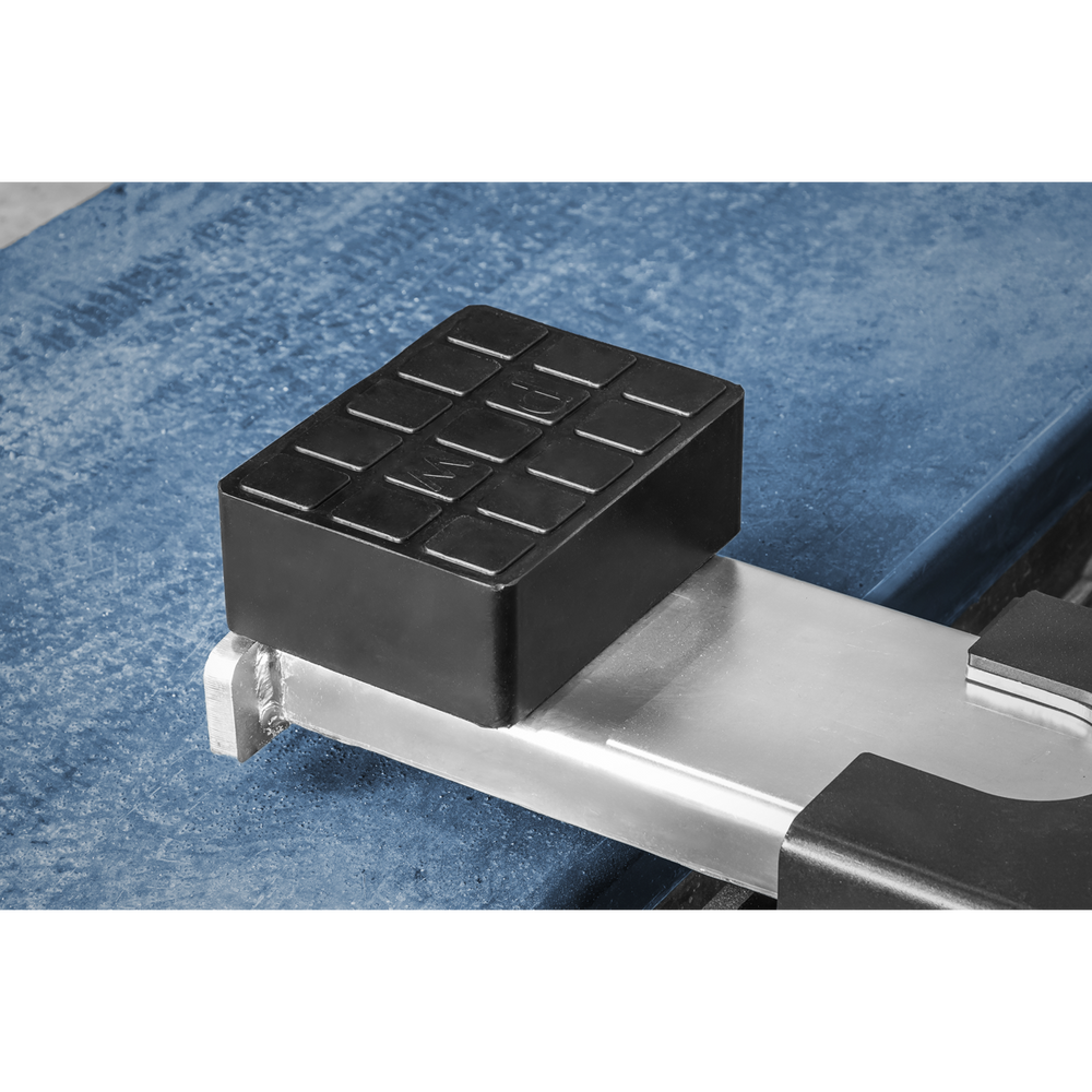 Sealey SJBEX.A02 Rubber Support Block for Viking Jacking Beams 60mm - additional view 5
