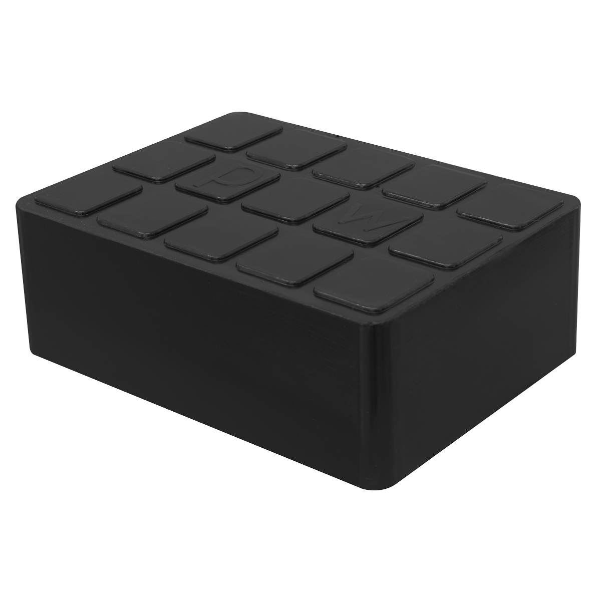 Sealey SJBEX.A02 Rubber Support Block for Viking Jacking Beams 60mm - additional view 6