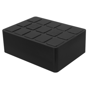 Sealey SJBEX.A02 Rubber Support Block for Viking Jacking Beams 60mm - additional view 6
