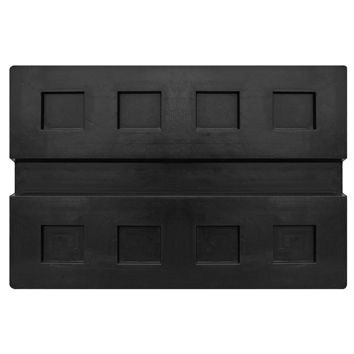 Sealey SJBEX.A03 Slotted Rubber Support Block for Viking Jacking Beams 80mm - additional view 4