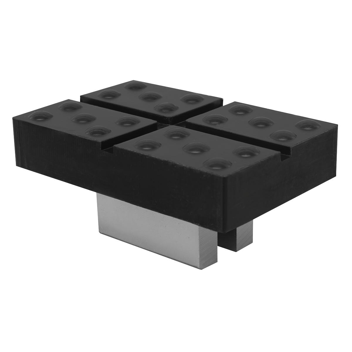 Sealey SJBEX.A05 Cross Slotted Rubber Support for Viking Jacking Beams 82mm - additional view 2